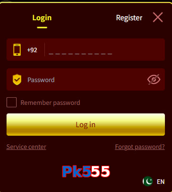 Pk555 login preview